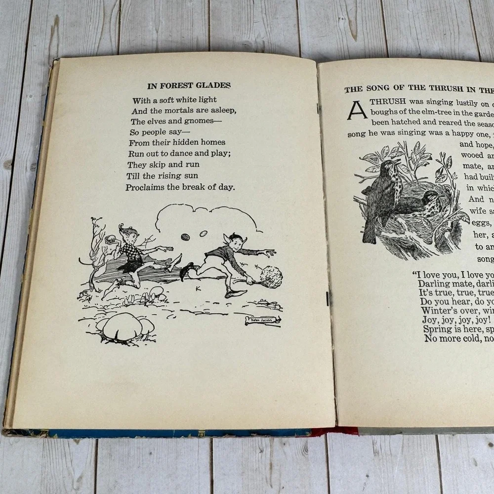 Story Hours for Boys 1923 Saalfield Publishing Vtg Children's Book Illustrated